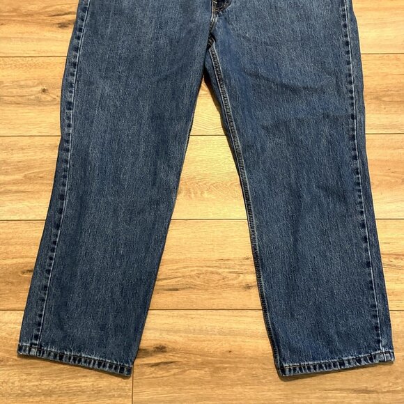 Men's Levis 550 Relaxed Fit Denim Jeans SIZE 40x30 Blue Cotton Modern Red Tab - Picture 3 of 12